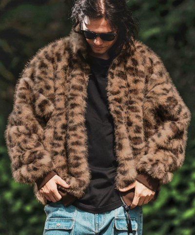 画像3: WONDER WALL MOTEL LEOPARD FUR JKT
