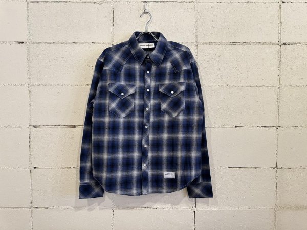 画像1: WONDER WALL MOTEL WESTERN CHECK SHIRT (1)