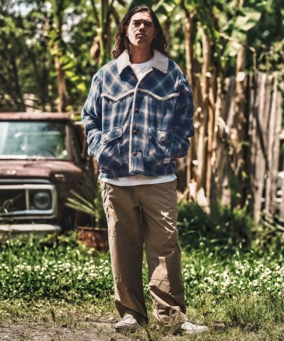 画像3: WONDER WALL MOTEL CHECK WESTERN BOA RANCH JKT