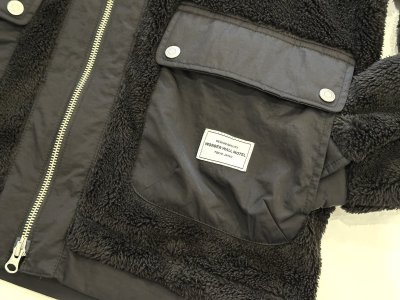 画像2: WONDER WALL MOTEL FLEECE COMBI JKT