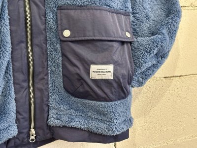 画像2: WONDER WALL MOTEL FLEECE COMBI JKT