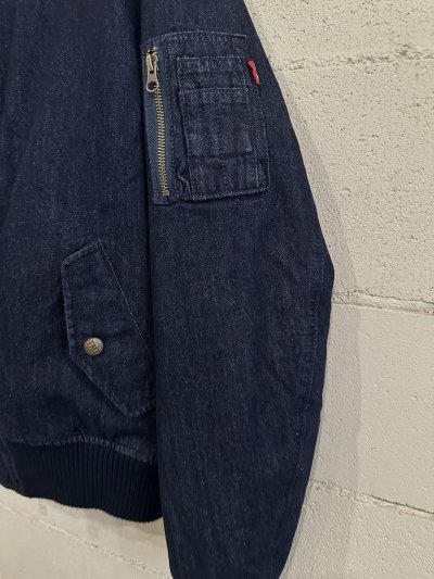 画像3: TMT MA-1 DENIM JACKET 