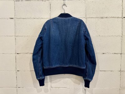 画像1: TMT MA-1 DENIM JACKET 