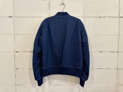 画像1: TMT MA-1 DENIM JACKET 