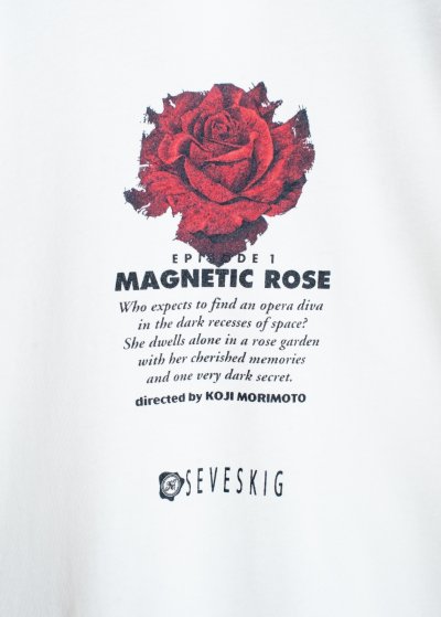 画像3: SEVESKIG MEMORIES “MAGNETIC ROSE” S/S Tee