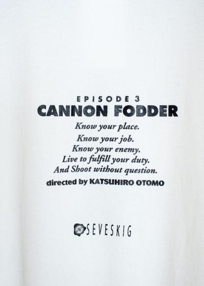 画像3: SEVESKIG MEMORIES “CANNON FODDER” S/S Tee