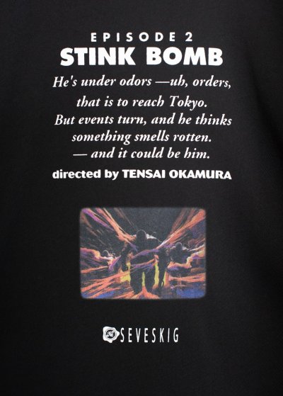 画像3: SEVESKIG MEMORIES “STINK BOMB” S/S Tee