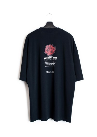 画像1: SEVESKIG MEMORIES “MAGNETIC ROSE” S/S Tee
