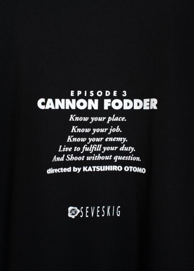 画像3: SEVESKIG MEMORIES “CANNON FODDER” S/S Tee