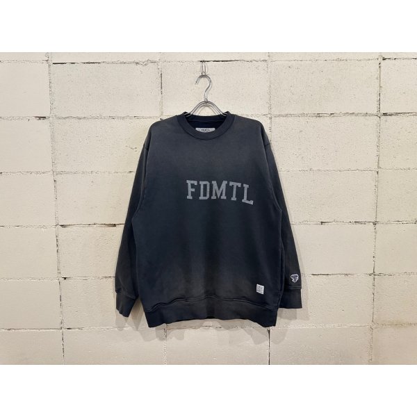 画像1: FDMTL LOGO SWEAT SHIRT 3YR WASH (1)