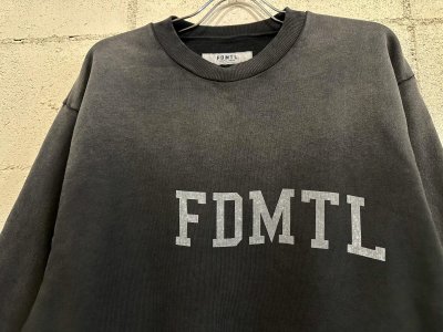 画像2: FDMTL LOGO SWEAT SHIRT 3YR WASH