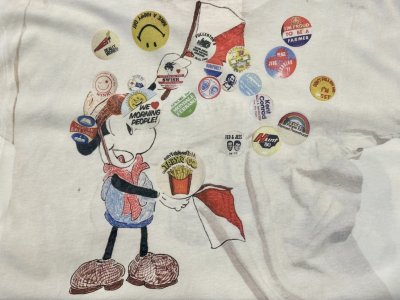 画像3: SEVESKIG Vintage Graphic Trompe-l'œil S/SL Tee