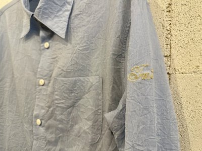 画像1: TMT WASHER COTTON LINEN SHIRT