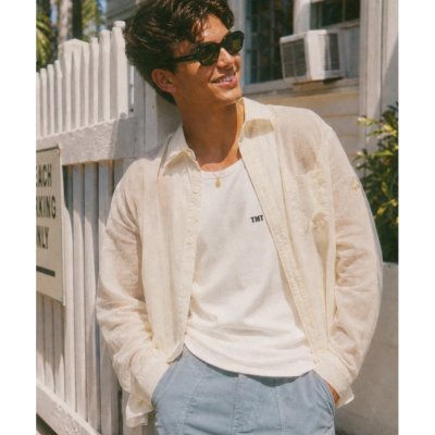 画像3: TMT WASHER COTTON LINEN SHIRT