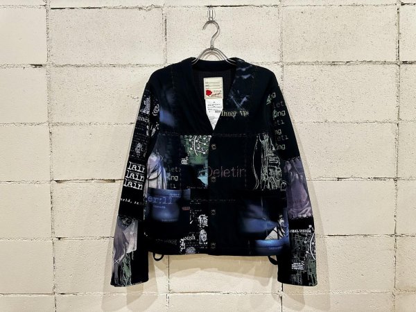 画像1: SEVESKIG Fragment Cardigan ver, serial experiments lain (1)